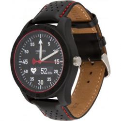 Смарт-часы Atrix INFINITYS X20 45mm Swiss Sport Chrono Black-leather Смарт-ча (swwpaii2sscbl)