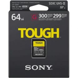   Sony 64GB SDXC class 10 UHS-II U3 V90 Tough (SF64TG) -  3