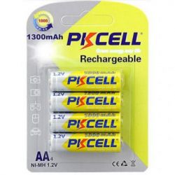  PkCell AA R6 NiMH 1300mAh * 4 (PC/AA1300-4BR)
