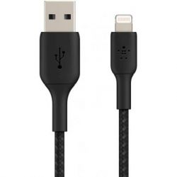   USB 2.0 AM to Lightning 1.0m black Belkin (CAA002BT1MBK) -  2