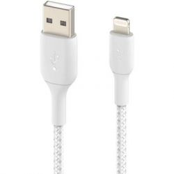   USB 2.0 AM to Lightning 1.0m white Belkin (CAA002BT1MWH) -  3