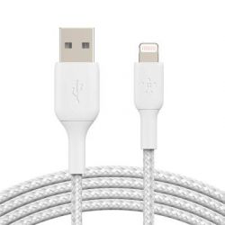 ���� ������ USB 2.0 AM to Lightning 1.0m white Belkin (CAA002BT1MWH)