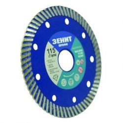 Диск пильный Зеніт "ПРОФІ" алмазный ТУРБО 115?10 мм (16310115) - Картинка 2