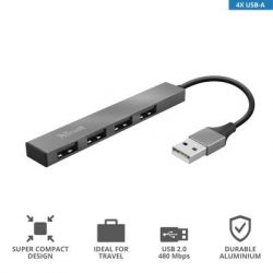 Концентратор Trust Halyx Aluminium 4-Port Mini USB Hub (23786_TRUST) - Картинка 10