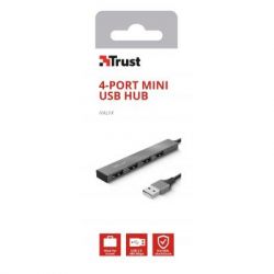  Trust Halyx Aluminium 4-Port Mini USB Hub (23786_TRUST) -  12