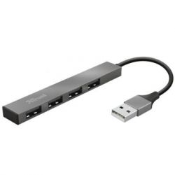  Trust Halyx Aluminium 4-Port Mini USB Hub (23786_TRUST) -  1