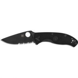 ��� Spyderco Tenacious Black Blade Lightweight ������������� (C122PSBBK)