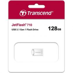 USB ���� ���������� Transcend 128GB JetFlash 710 Silver USB 3.0 (TS128GJF710S) - �������� 4