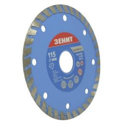 Диск пильный Зеніт алмазный ТУРБО 115x7 мм (15307115) - Картинка 2
