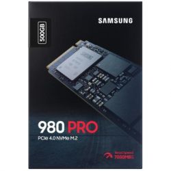   M.2 500Gb, Samsung 980 Pro, PCI-E 4.0 x4, MLC 3-bit V-NAND, 6900/5000 MB/s (MZ-V8P500B) -  5