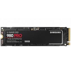   M.2 500Gb, Samsung 980 Pro, PCI-E 4.0 x4, MLC 3-bit V-NAND, 6900/5000 MB/s (MZ-V8P500B)