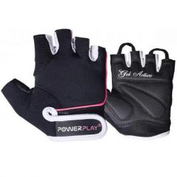 Перчатки для фитнеса PowerPlay 1750M Pink Line (PP_1750_M_Pink_Line)