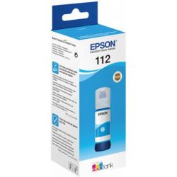    EPSON 112 EcoTank Pigment Cyan ink (C13T06C24A)