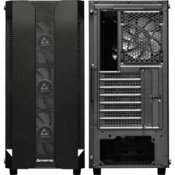 ������ CHIEFTEC Gaming Hunter Tempered Glass Edition (GS-01B-OP) - �������� 9