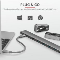  Trust Dalyx Aluminium 10-in-1 USB-C Multi-port Dock (23417_TRUST) -  10