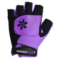 Велорукавиці PowerPlay Women 5284 Purple XS (5284_XS_Purple) - Картинка 2