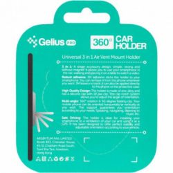 ������� Gelius GP-UAH001 Universal 3in1 Air Vent Mount Holder Black (GP-UAH001) - �������� 7