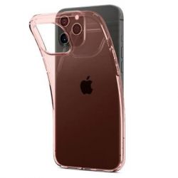 ����� ��� ���. �������� Spigen iPhone 12 / 12 Pro Crystal Flex, Rose Crystal (ACS01518) - �������� 2