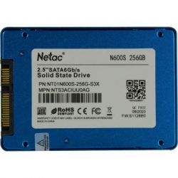 SSD  Netac N600S 256GB 2.5" (NT01N600S-256G-S3X) -  2