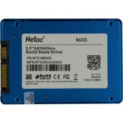 SSD  Netac N600S 512GB 2.5" (NT01N600S-512G-S3X) -  2