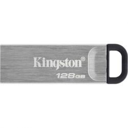 USB3.2 Flash Drive 128GB Kingston DT Kyson Silver/Black (DTKN/128GB) -  1