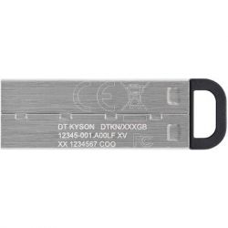 USB ���� ���������� Kingston 256GB DT Kyson Silver/Black USB 3.2 (DTKN/256GB) - �������� 3