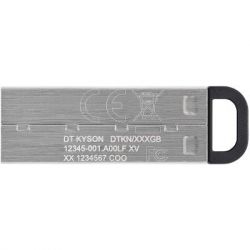 USB3.2 Flash Drive 32GB Kingston DT Kyson Silver/Black (DTKN/32GB) -  3
