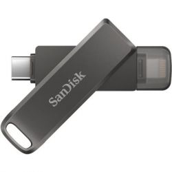 USB   SANDISK 64GB iXpand Drive Luxe Type-C /Lightning (SDIX70N-064G-GN6NN) -  2