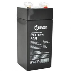 Батарея к ИБП Europower EP4-4M1, 4V-4Ah (EP4-4M1)