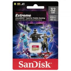 '  ' SanDisk 32GB microSDHC class 10 UHS-I A1 V30 Extreme (SDSQXAF-032G-GN6GN) -  2