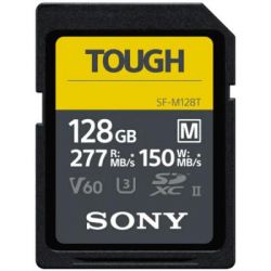   Sony 128GB SDXC class10 UHS-II U3 V60 Tough (SFM128T.SYM) -  1