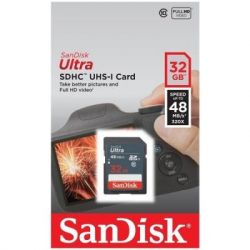    ' 32 GB SD SanDisk SDHC UHS-I (SDSDUNR-032G-GN3IN)  -  3