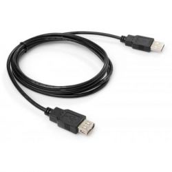   USB 2.0 AM/AF 3.0m Vinga (VCPUSBAMAF3BK) -  3