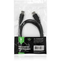   USB 2.0 AM/AF 3.0m Vinga (VCPUSBAMAF3BK) -  4