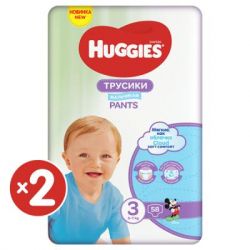 ϳ Huggies Pants 3 M-Pack (6-11 )   116  (5029054568026) -  2