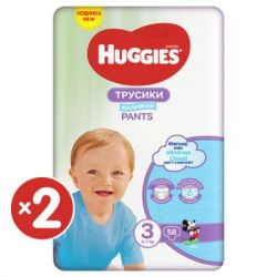 ��������� Huggies Pants 3 M-Pack 6-11 �� ��� ��������� 116 �� (5029054568026) - �������� 2