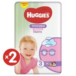 ϳ Huggies Pants 3 M-Pack (6-11 )   116 (5029054568033) -  2