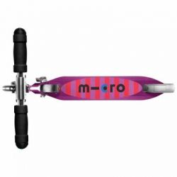 Самокат Micro Sprite Purple stripe LED (SA0219) - Картинка 2