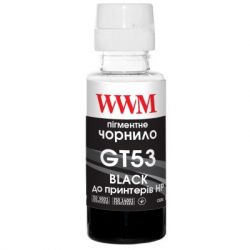  WWM HP GT53 100 Black Pigment,  Ink Tank 115/315/319 (H53BP) -  1
