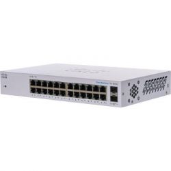 Cisco  CBS110 Unmanaged 24-port GE, 2x1G SFP Shared CBS110-24T-EU