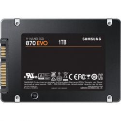   1Tb, Samsung 870 Evo, SATA3, 2.5", MLC (3-bit), 560/530 MB/s (MZ-77E1T0B) -  4