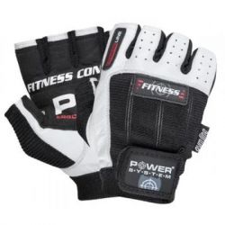 Перчатки для фитнеса Power System Fitness PS-2300 Black/White M (PS-2300_M_Black-White)