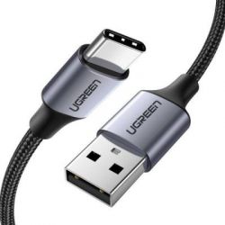   USB 2.0 AM to Type-C 1.0m US288 Aluminum Braid Black Ugreen (60126)