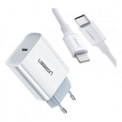   Ugreen CD137 Type-C PD 20W Charger (White) (60450) -  1