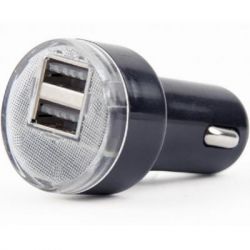  EnerGenie USB 2.1A black (EG-U2C2A-CAR-02) -  2