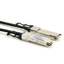 Оптичний патчкорд Alistar QSFP to QSFP 40G Directly-attached Copper Cable 1M (DAC-QSFP-40G-1M) - Картинка 2