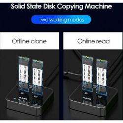 -   Maiwo 2*NVMe M.2 SSD Key M/B+M USB 3.1 Gen2 Type-C (K3016P) -  8