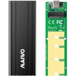   1,8" Maiwo K1686P  M.2 NVMe (PCIe)  USB3.1 GEN2 Type-C   .   -  4