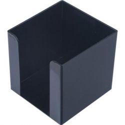 Подставка-куб для писем и бумаг BUROMAX 90х90х90мм, черный (83033)