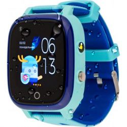 Смарт-часы Amigo GO005 4G WIFI Kids waterproof Thermometer Blue (747017) - Картинка 5